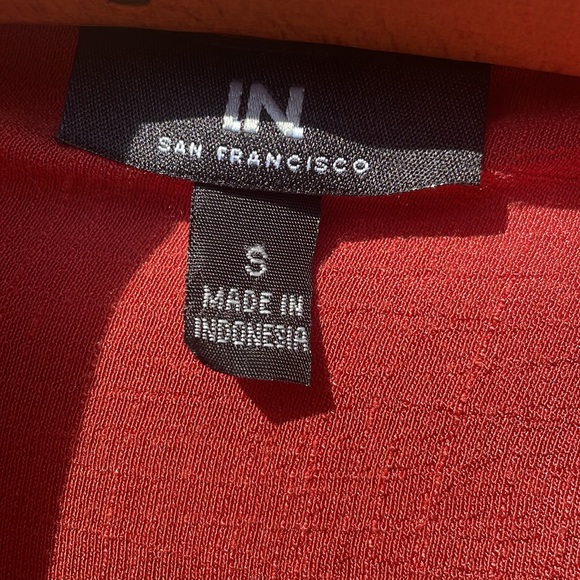 Button Down Shirt- rusty orange - Picture 6 of 8